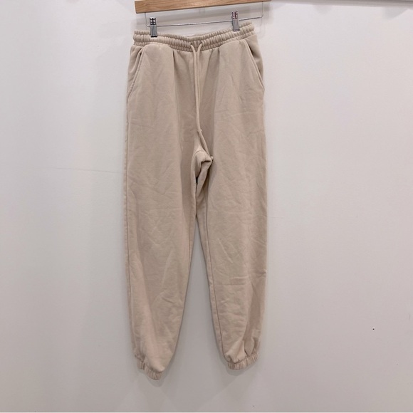 Cotton On tan sweatpants - Picture 1 of 8